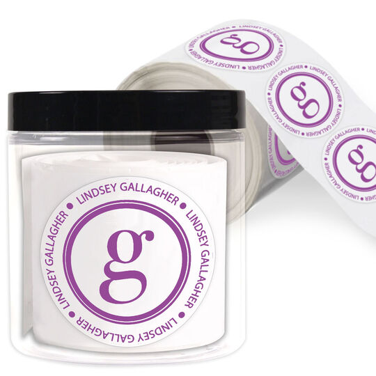 Gallagher Round Address Labels